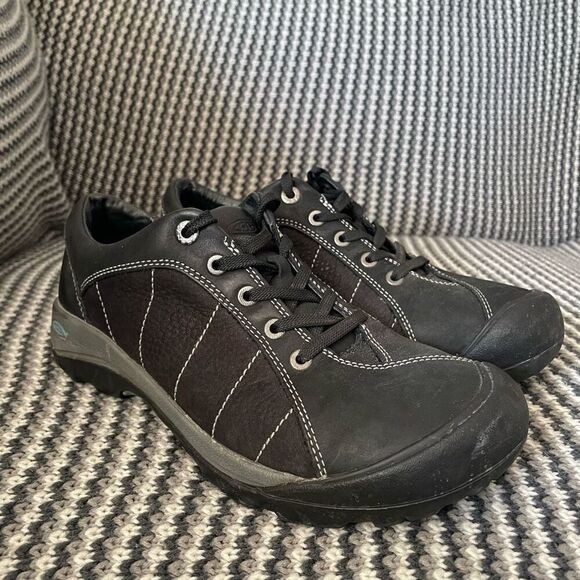 Keen Presidio black lace up women’s shoe size 9.5 - Picture 2 of 11